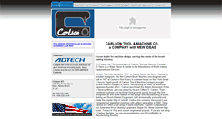 Desktop Screenshot of carlson-tool.com